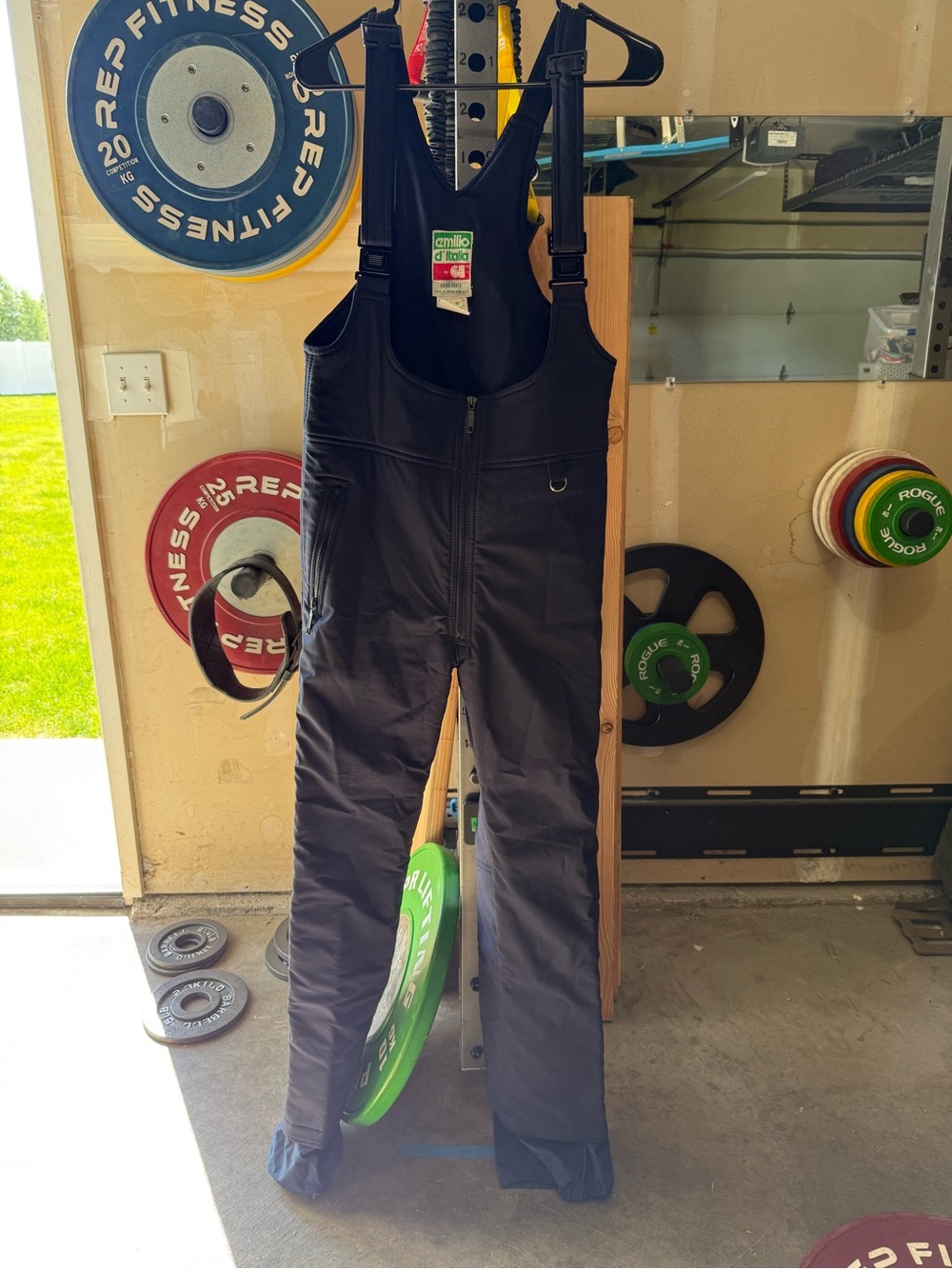 Emilio D'Iditalia Vintage Ski Bib Retro